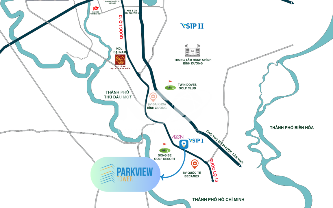 Office building for lease in Binh Duong