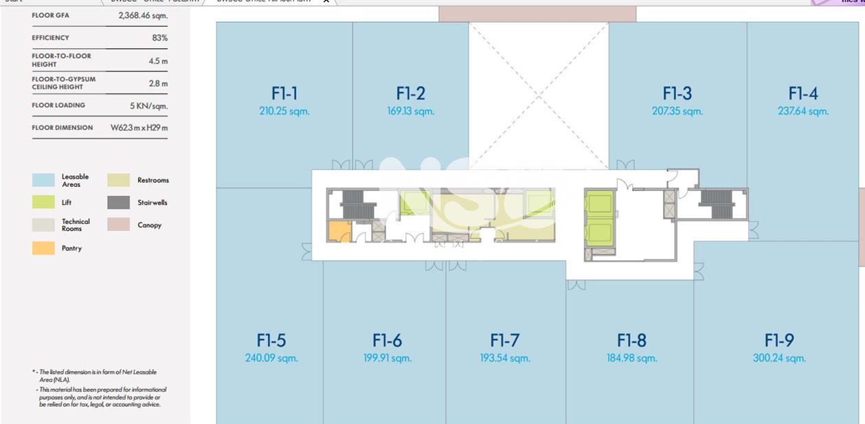  BWSCC office building for lease