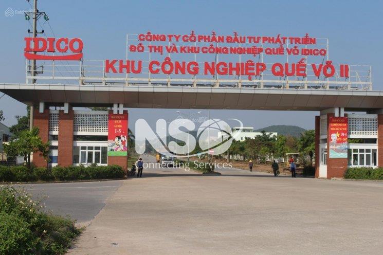 LAND FOR SALE QUE VO II INDUSTRIAL PARK –  BAC NINH