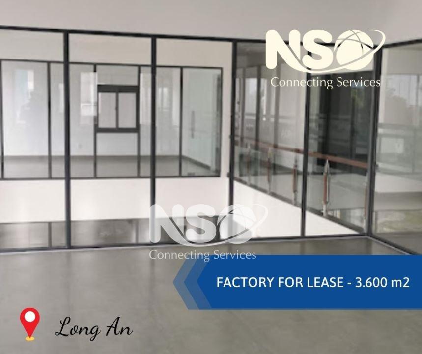 FACTORY FOR LEASE IN CAU TRAM – CAN DUOC IP, LONG AN