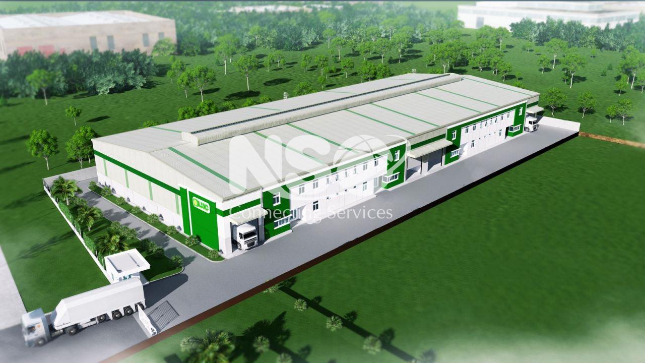 Standard factory for lease in Long Hau Industrial Park, Long An