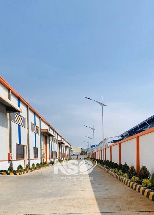 Standard factory for lease in Long Hau Industrial Park, Long An