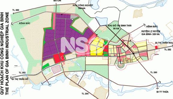 LAND FOR SALE GIA BINH INDUSTRIAL PARK - BAC NINH