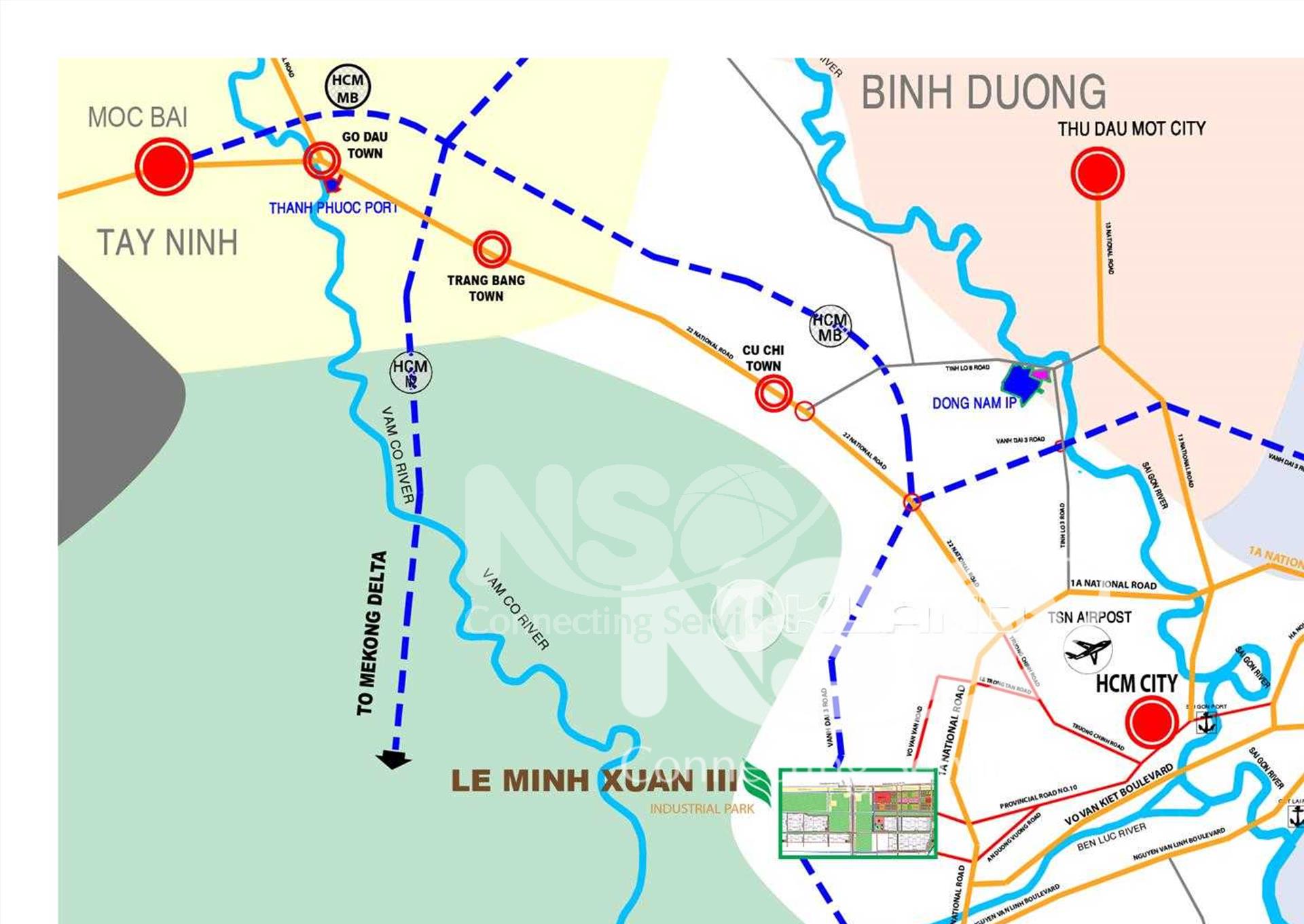 Land for sale in Le Minh Xuan IP