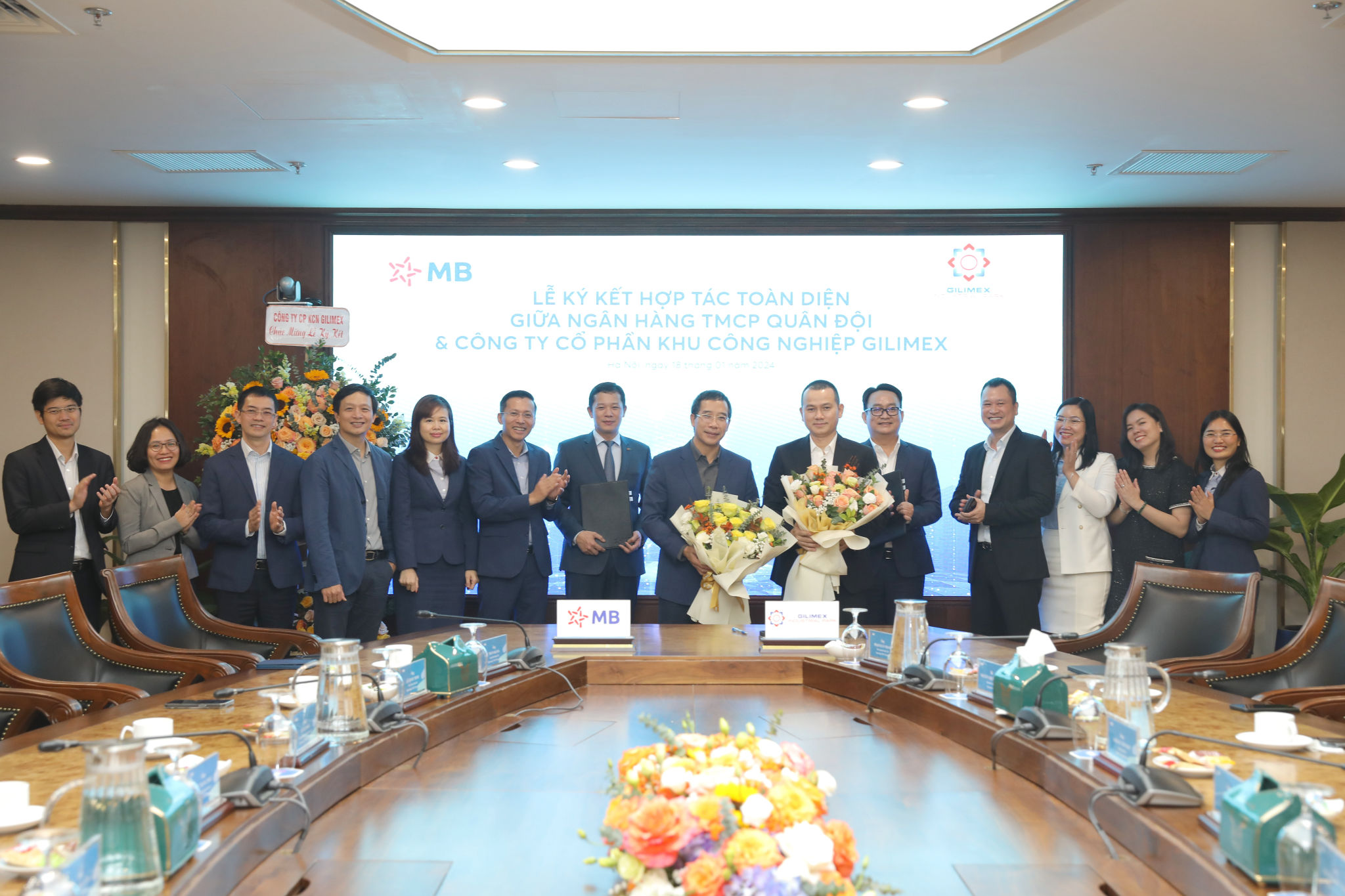 MB and Gilimex signed a strategic cooperation