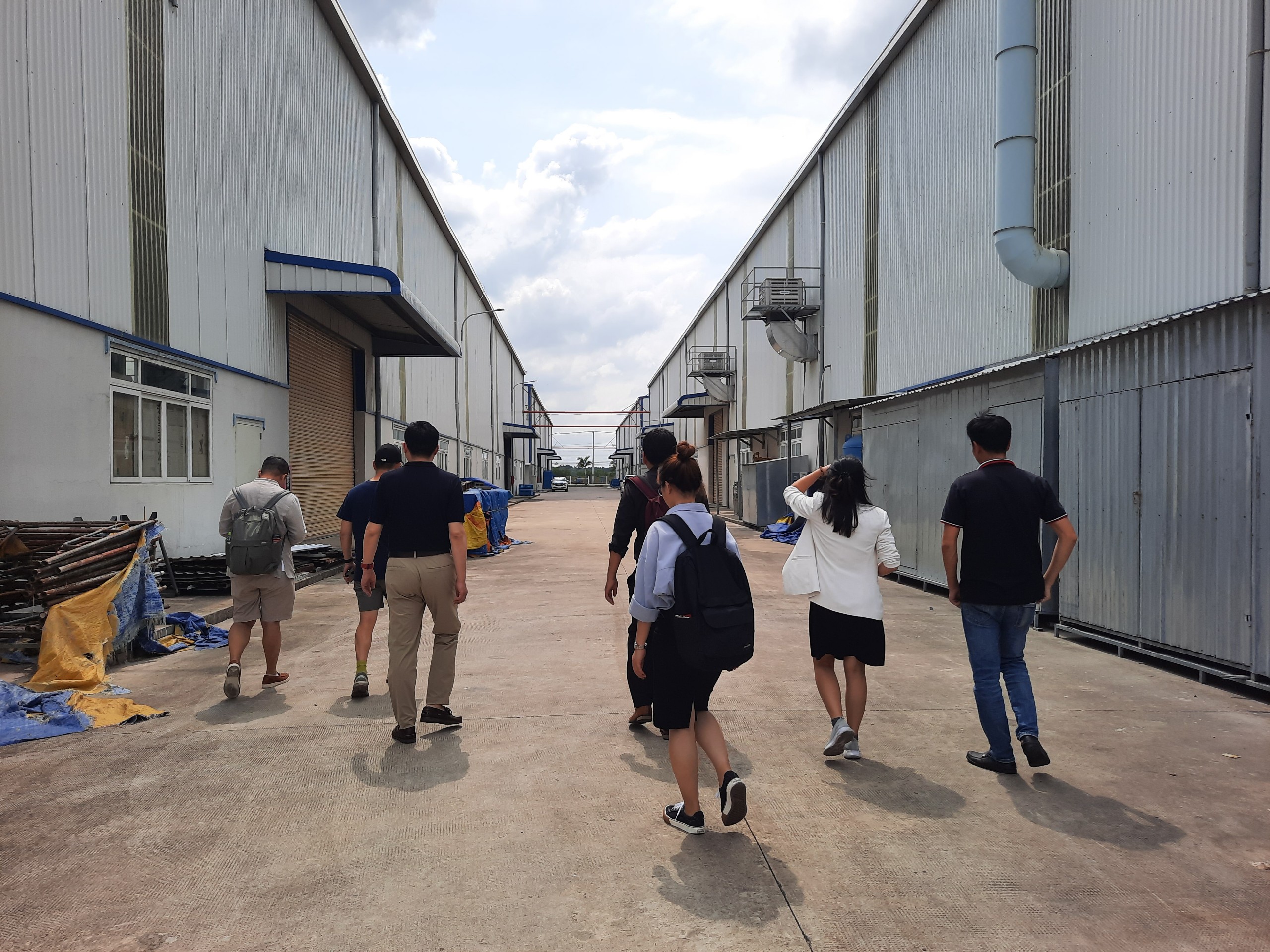 SITE VISIT IN LONG AN 